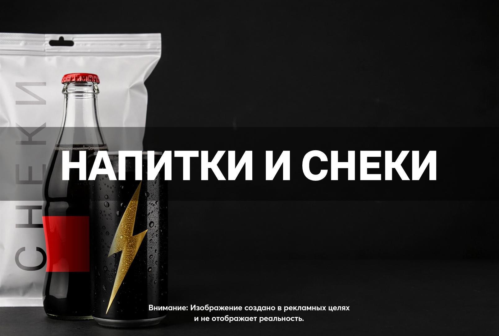 Напитки и снеки