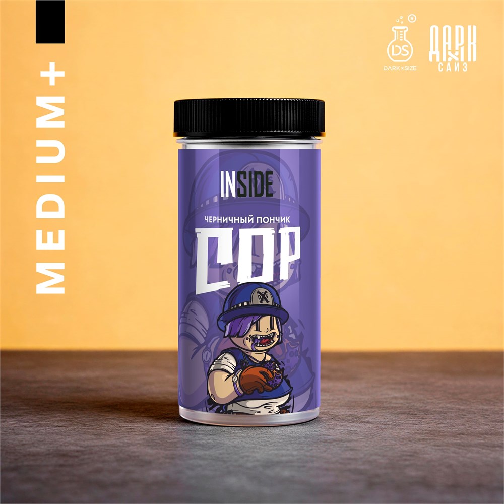 Ароматизатор - "Cop" (Черничный пончик) (MEDIUM+)