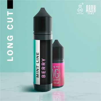 Ароматизатор DARK X SIZE Mint Line - "Berry Mix" (Ягодный фреш c мятой ) (LONG CUT)