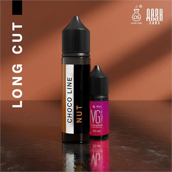 Ароматизатор DARK X SIZE CHOCO LINE - "NUT" (Шоколад с орехом и тягучей карамелью) (LONG CUT)